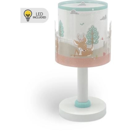 Dalber 61271N - LED-kinderlamp LOVING DEER 1xG4/4W/230V veelkleurig