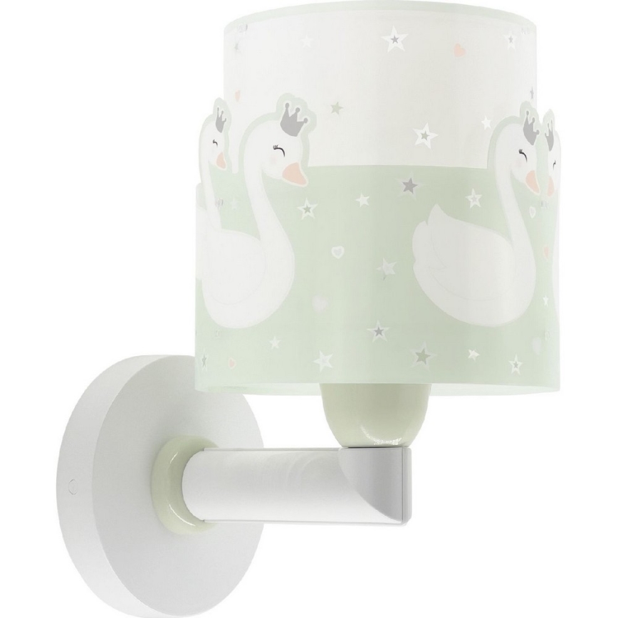 Dalber 61719H - Wand Lamp voor Kinderen SWEET LOVE 1xE27/60W/230V groen