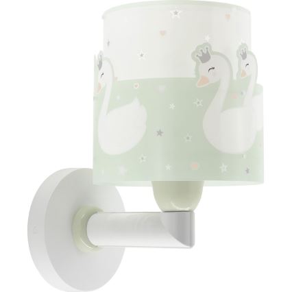 Dalber 61719H - Wand Lamp voor Kinderen SWEET LOVE 1xE27/60W/230V groen