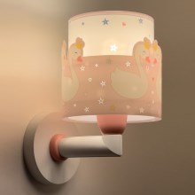 Dalber 61719S - Wand Lamp voor Kinderen SWEET LOVE 1xE27/60W/230V roze
