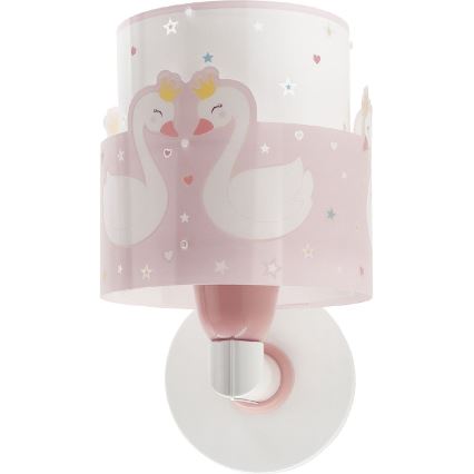 Dalber 61719S - Wand Lamp voor Kinderen SWEET LOVE 1xE27/60W/230V roze