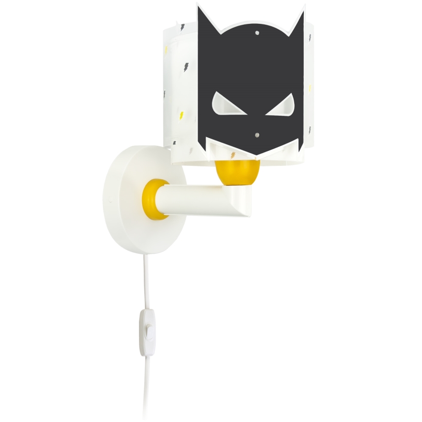 Dalber 61809 - Kinderwandlamp DARK HERO 1xE27/15W/230V