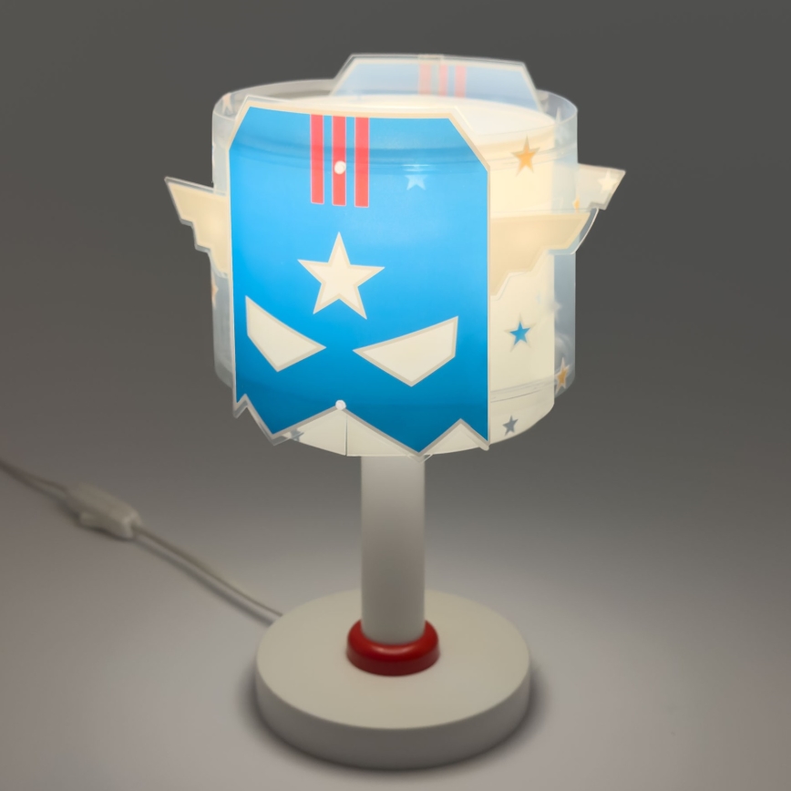 Dalber 61811N - LED-kinderlampje BLUE HERO 1xG4/4W/230V wit/blauw