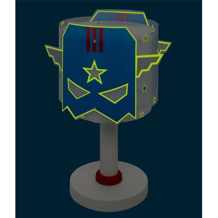 Dalber 61811N - LED-kinderlampje BLUE HERO 1xG4/4W/230V wit/blauw