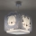 Dalber 63112T - Hanglamp voor Kinderen JUNGLE 1xE27/15W/230V blauw