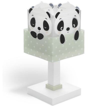 Dalber 63161H - Lamp voor Kinderen PANDA 1xE14/40W/230V groen