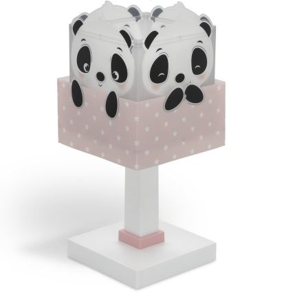 Dalber 63161S - Kinderlamp PANDA 1xE14/40W/230V roze