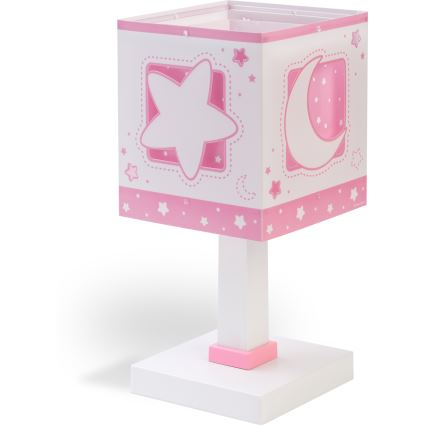 Dalber 63231NS - LED-kinderlampje MOONLIGHT 1xG4/4W/230V roze