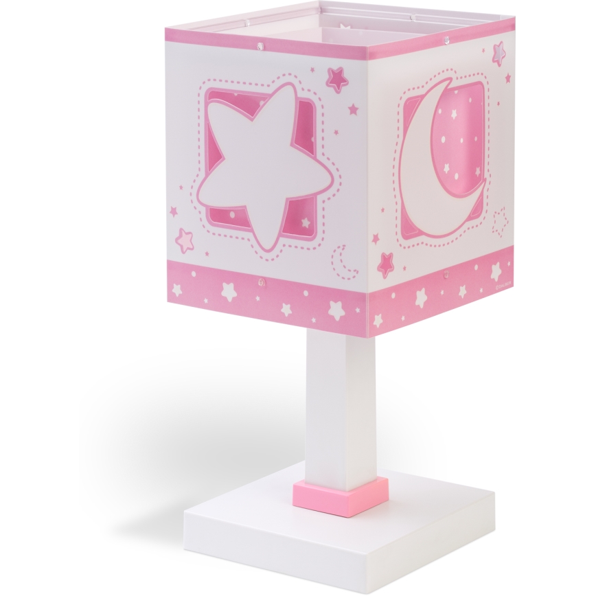 Dalber 63231NS - LED-kinderlampje MOONLIGHT 1xG4/4W/230V roze