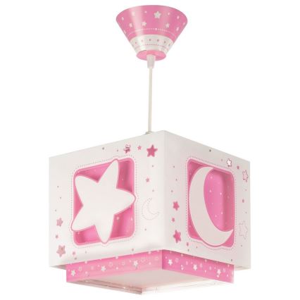 Dalber 63232S - Hanglamp voor kinderkamer MOON LIGHT 1x E27 / 60W