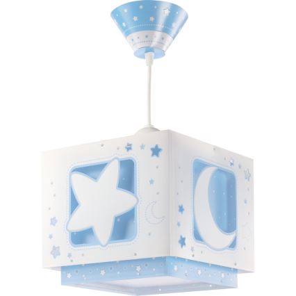 Dalber 63232T - Hanglamp voor kinderkamer MOON LIGHT 1x E27 / 60W / 230V