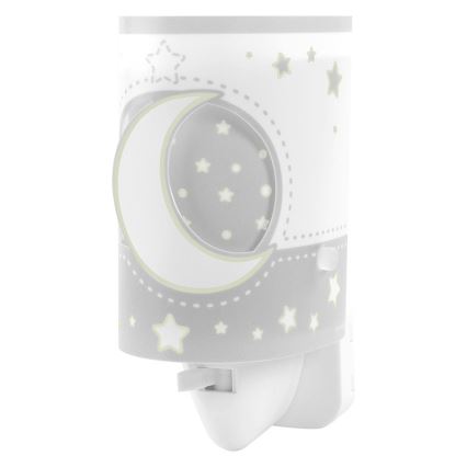 Dalber 63235LE - LED Stopcontact lampje MOON LIGHT 1xE14/0,3W/230V