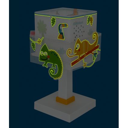 Dalber 63311N - LED-kinderlamp HAPPY JUNGLE 1xG4/4W/230V veelkleurig