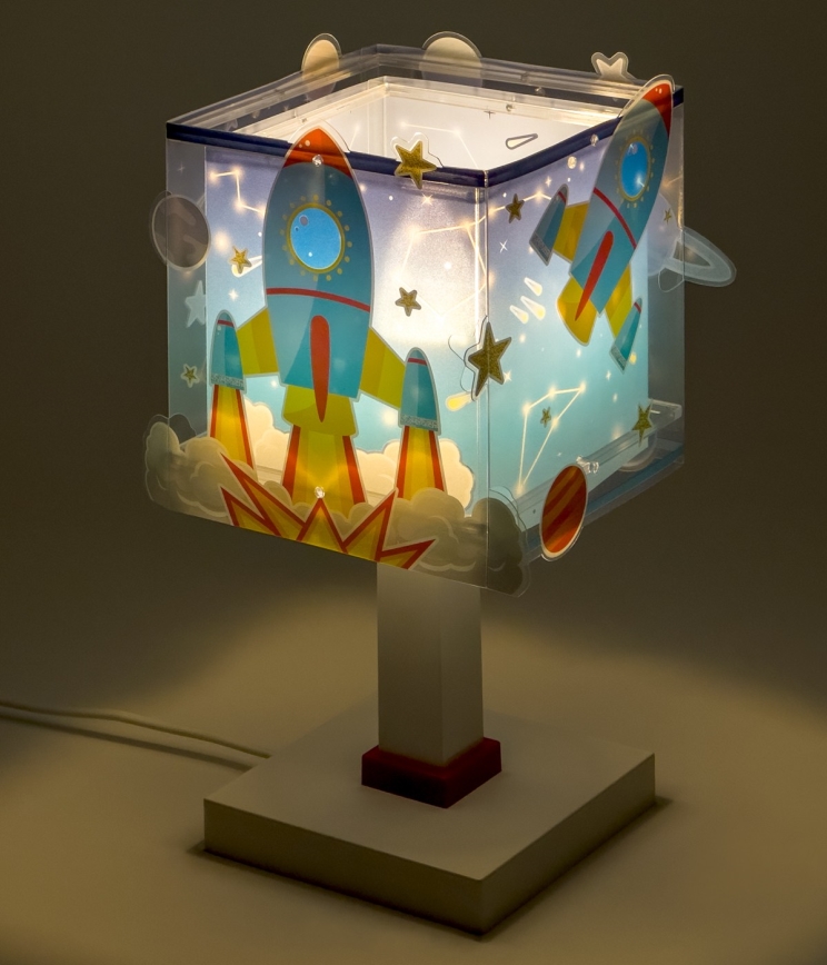 Dalber 63351N - LED kinderlampje ROCKET 1xG4/4W/230V veelkleurig