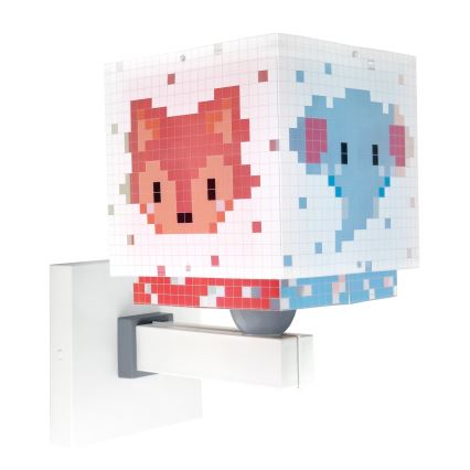 Dalber 63379 - Kinderwandlamp LITTLE PIXEL 1xE27/15W/230V