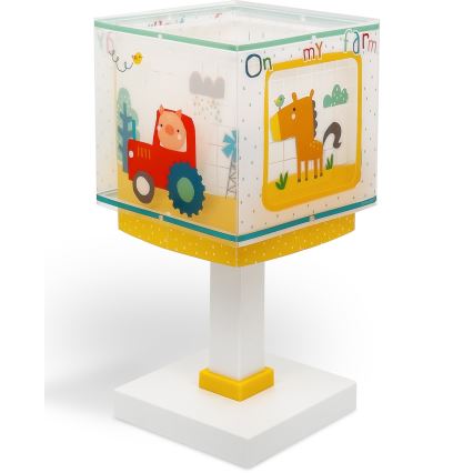 Dalber 63401 - Kleine kinderlamp MY FARM 1xE14/8W/230V