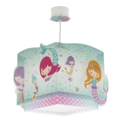 Dalber 63442 - Hanglamp voor kinderen MERMAIDS 1xE27/60W/230V