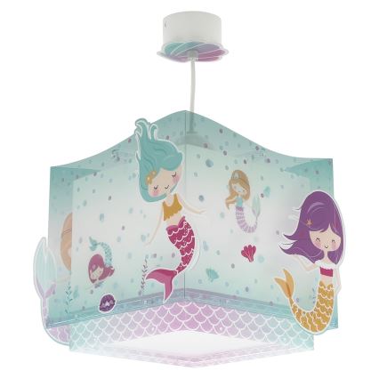 Dalber 63442 - Hanglamp voor kinderen MERMAIDS 1xE27/60W/230V