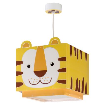 Dalber 64562 - Kinderhanglamp LITTLE TIGER 1xE27/60W/230V