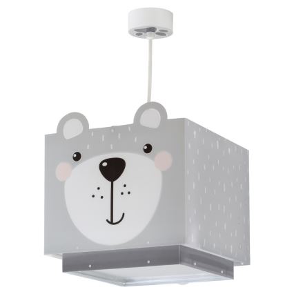 Dalber 64572 - Kinderhanglamp LITTLE TEDDY 1xE27/60W/230V