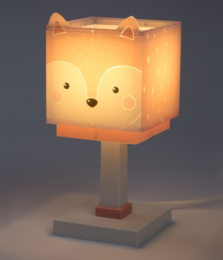 Dalber 64581N - LED-kinderlamp LITTLE FOX 1xG4/4W/230V roze