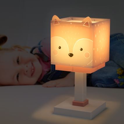 Dalber 64581N - LED-kinderlamp LITTLE FOX 1xG4/4W/230V roze