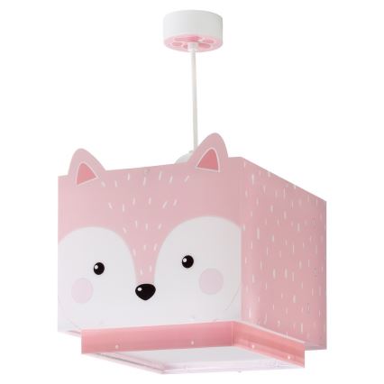 Dalber 64582 - Hanglamp kinderkamer LITTLE FOX 1xE27/60W/230V