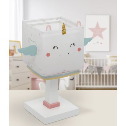 Dalber 64591 - Kleine kinderlamp LITTLE UNICORN 1xE14/8W/230V