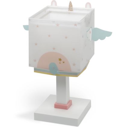 Dalber 64591 - Kleine kinderlamp LITTLE UNICORN 1xE14/8W/230V