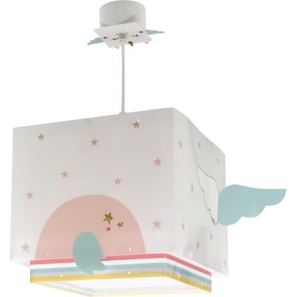 Dalber 64592 - Hanglamp voor kinderen LITTLE UNICORN 1xE27/15W/230V