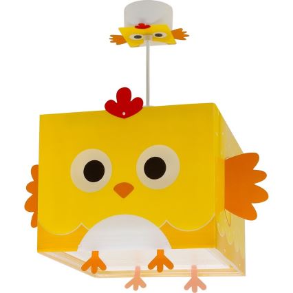 Dalber 64642 - Hanglamp voor kinderen LITTLE CHICKEN 1xE27/15W/230V