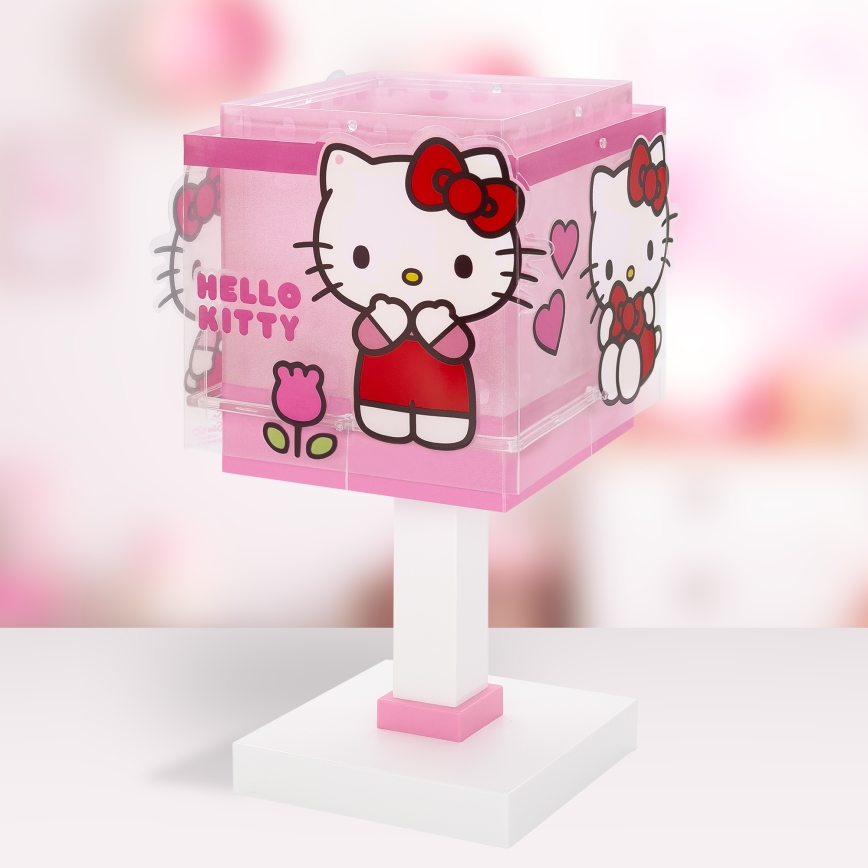 Dalber 73261 - LED kinderlampje HELLO KITTY 1xG4/4W/230V roze