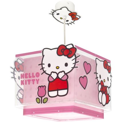 Dalber 73262 - Kinderlamp HELLO KITTY 1xE27/15W/230V roze