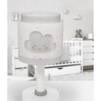 Dalber 76011E - Kleine kinderlamp BABY DREAMS 1xE14/8W/230V grijs