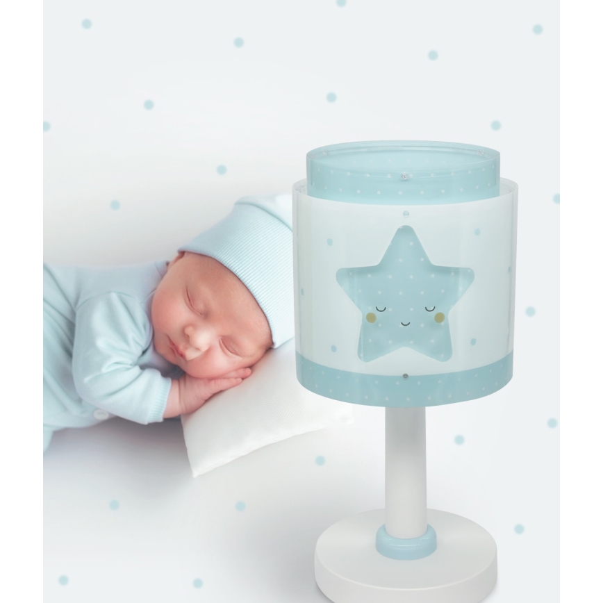 Dalber 76011T - Kleine kinderlamp BABY DREAMS 1xE14/8W/230V blauw