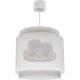 Dalber 76012E - Hanglamp voor kinderen BABY DREAMS 1xE27/15W/230V grijs