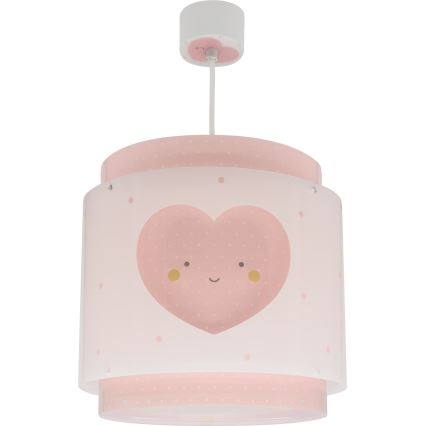 Dalber 76012S - Hanglamp voor kinderen BABY DREAMS 1xE27/15W/230V roze