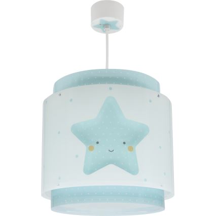 Dalber 76012T - Hanglamp voor kinderen BABY DREAMS 1xE27/15W/230V blauw