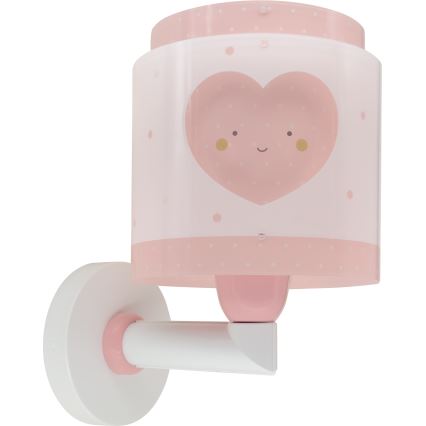 Dalber 76019S - Wandlamp voor kinderen BABY DREAMS 1xE27/15W/230V roze