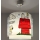 Dalber 76302 - Kinderlamp SNOOPY 1xE27/15W/230V wit/rood