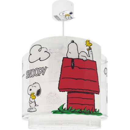 Dalber 76302 - Kinderlamp SNOOPY 1xE27/15W/230V wit/rood