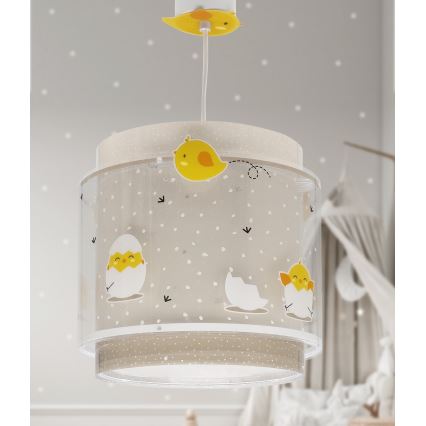 Dalber 76872 - Hanglamp voor kinderen BABY CHICK 1xE27/15W/230V