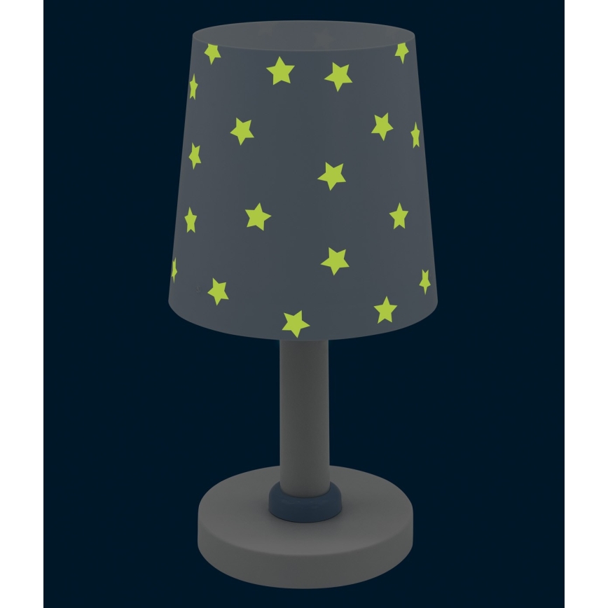 Dalber 82211T - Lamp voor Kinderen STAR LIGHT 1xE14/40W/230V blauw