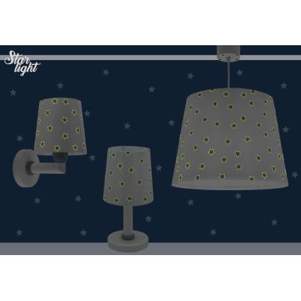 Dalber 82212B - Hanglamp voor Kinderen STAR LIGHT 1xE27/60W/230V wit