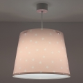 Dalber 82212S - Hanglamp voor Kinderen STAR LIGHT 1xE27/60W/230V roze