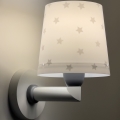 Dalber 82219B - Wand Lamp voor Kinderen STAR LIGHT 1xE27/60W/230V wit