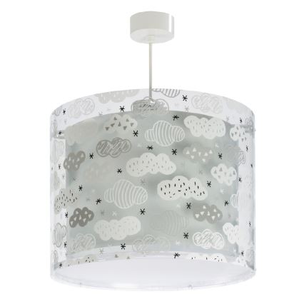 Dalber D-41412E - Hanglamp kinderkamer CLOUDS 1xE27/60W/230V