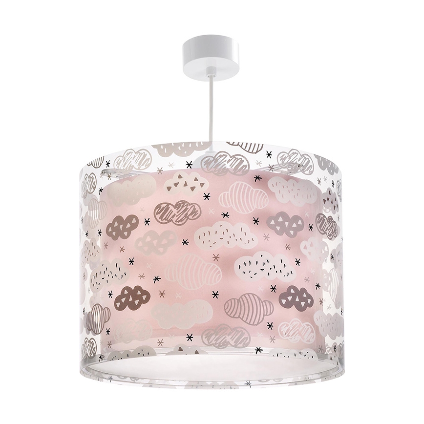 Dalber D-41412S - Hanglamp kinderkamer CLOUDS 1xE27/60W/230V