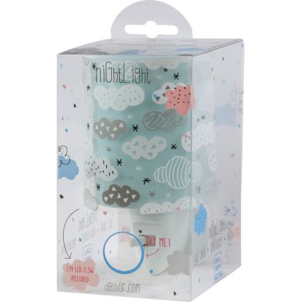 Dalber D-41415H - LED nachtlampje CLOUDS 1xE14/0,5W/230V
