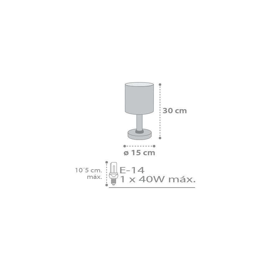 Dalber D-62011E - Kinderkamer lamp SWEET DREAMS 1xE14/40W/230V